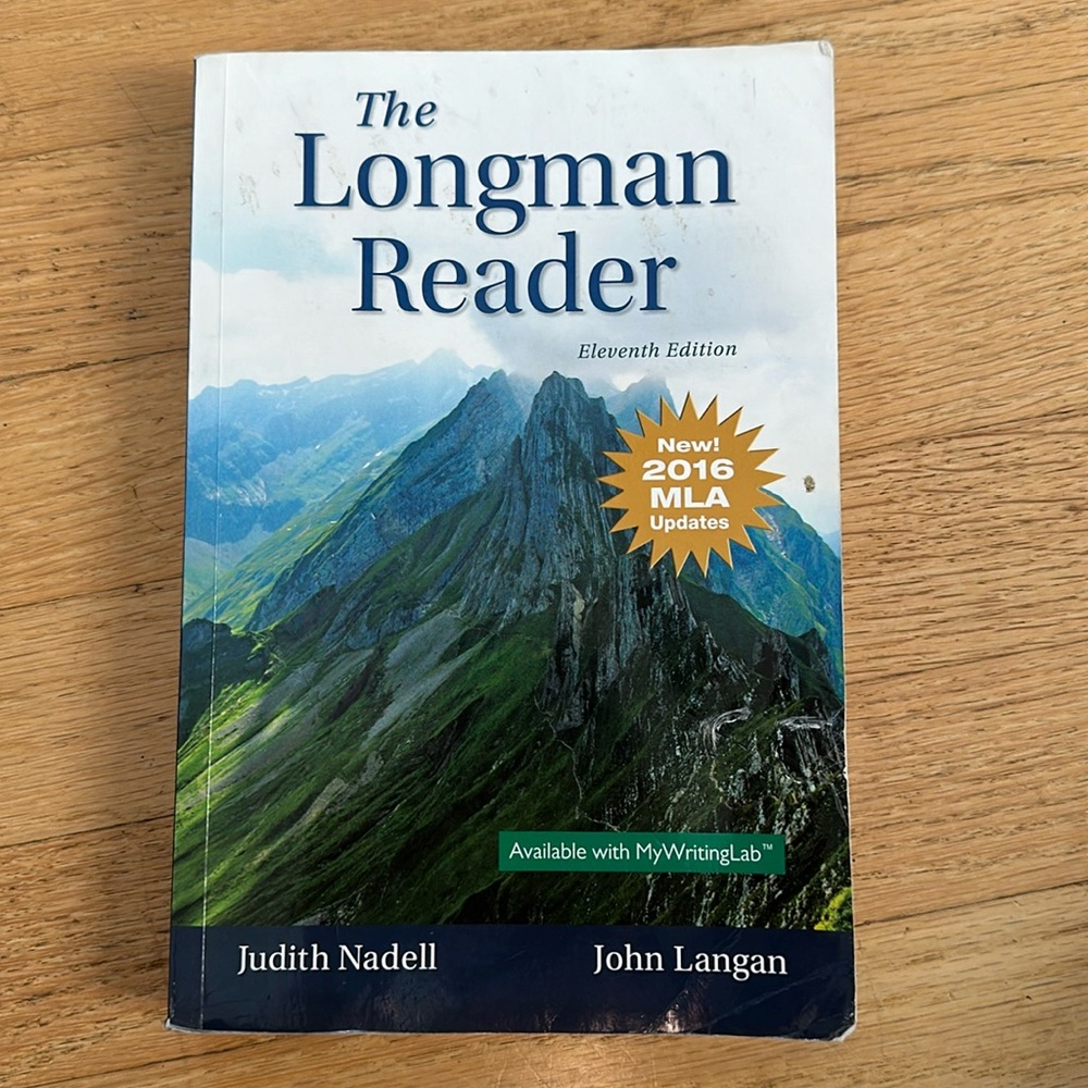 The Longman Reader eleventh editions Judith Nadell
